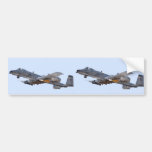 País A-10 Pegatina De Parachoque