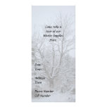 País de las maravillas del invierno diseños de tarjetas publicitarias