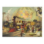 País del tren de la CAMISETA Tarjeta Postal