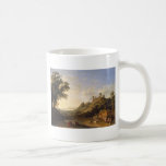 Paisaje con ruinas del templo en Sicilia (valle de Tazas De Café