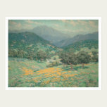 Paisaje de California con las amapolas (1213) posters