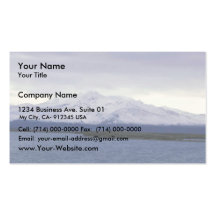 Paisaje de Izembek Tarjeta De Visita