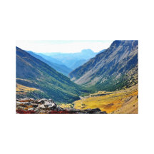Paisaje de la montaña en la impresión de la lona d impresiones en lona