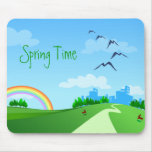 Paisaje de la primavera, mousepad