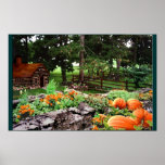 Paisaje de octubre poster