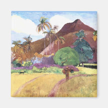 Paisaje de Tahitian Iman Para Frigorífico