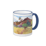 Paisaje de Tahitian Taza De Café