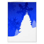 Paisaje del invierno - tarjeta de felicitación gaé