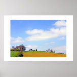 Paisaje del molino de viento impresiones
