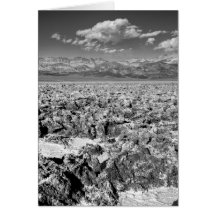 Paisaje duro tarjetas