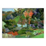 Paisaje en Pont Aven, 1888 Felicitacion