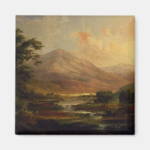 Paisaje escocés por Duncanson Imán Para Frigorifico