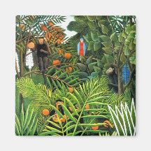 Paisaje exótico   (Paysage Exotique) Imanes