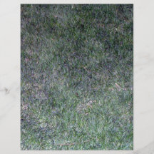 Paisaje fresco de la hierba verde tarjeta publicitaria