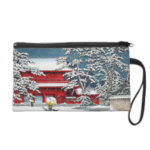 Paisaje japonés fresco de Kyoto de la capilla del 