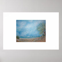 Paisaje marino en enero Turner Posters
