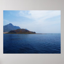 Paisaje marino en POSTER de Creta, Grecia