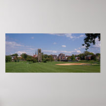 Paisaje urbano 2 de Frederick del verano Poster