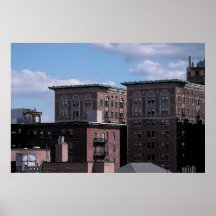 Paisaje urbano 2 de Philadephia Poster