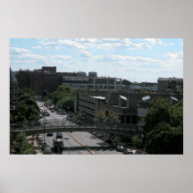 Paisaje urbano 3 de Philadephia Poster