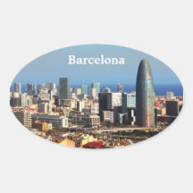 Paisaje urbano de Barcelona Etiquetas