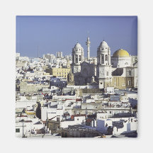 Paisaje urbano de Cádiz, España Iman