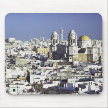 Paisaje urbano de Cádiz, España Tapete De Ratones