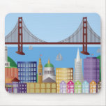 Paisaje urbano Mousepad de San Francisco