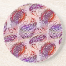 Paisley Posavasos Manualidades