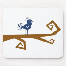 pájaro alfombrilla de raton