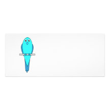 Pájaro azul del Parakeet Anuncios
