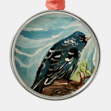 pájaro azul ornamente de reyes