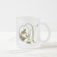 Pájaro cantante N inicial Tazas