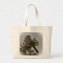 Pájaro de la canción bolsas