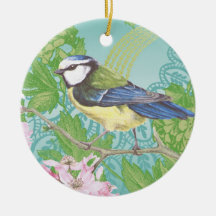 Pájaro de moda del ornamento… adorno