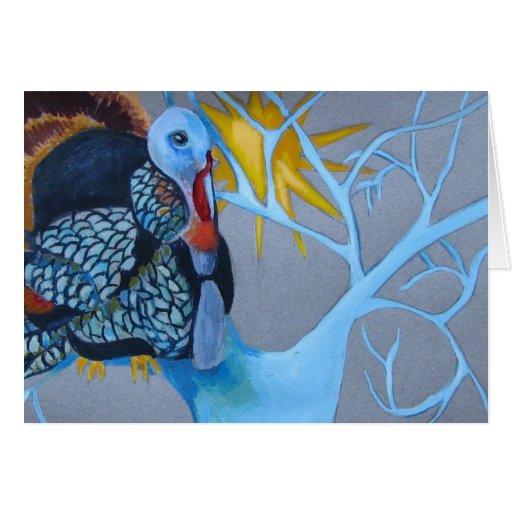 Pájaro del día de fiesta tarjeton