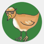 Pájaro del inconformista pegatina
