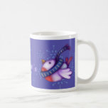 Pájaro del invierno tazas de café
