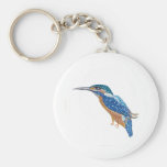 Pájaro del martín pescador llavero personalizado