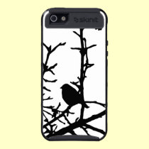 Pájaro en una rama funda skinit