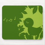 Pájaro Mousepad del canto Tapetes De Ratón