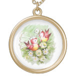 Pájaros del amor del boda collares