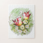 Pájaros del amor del boda puzzles