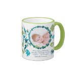 Pájaros lindos del Stats del bebé de la taza de la