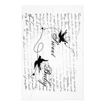 Pájaros Papelería De Diseño