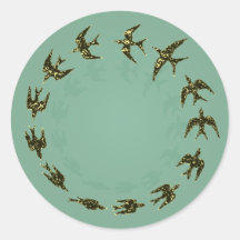 Pájaros Pegatinas