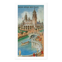 Palacio británico de los artes aplicados tarjetas de visita