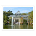 Palacio cristalino, postal de Madrid