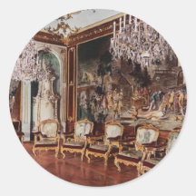 Palacio de Shounbroune, interior, Viena, Austria Pegatina