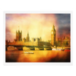 Palacio de Westminster e impresión de la foto del 
